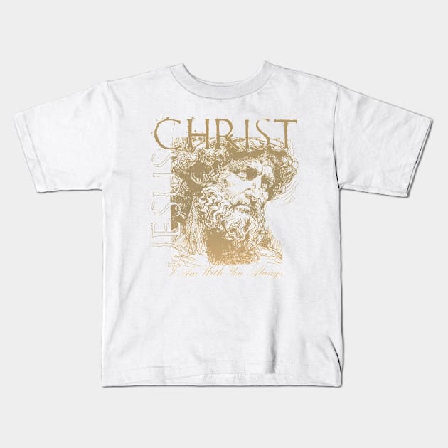 Jesus Christ Kids T-Shirt by Andreeastore  